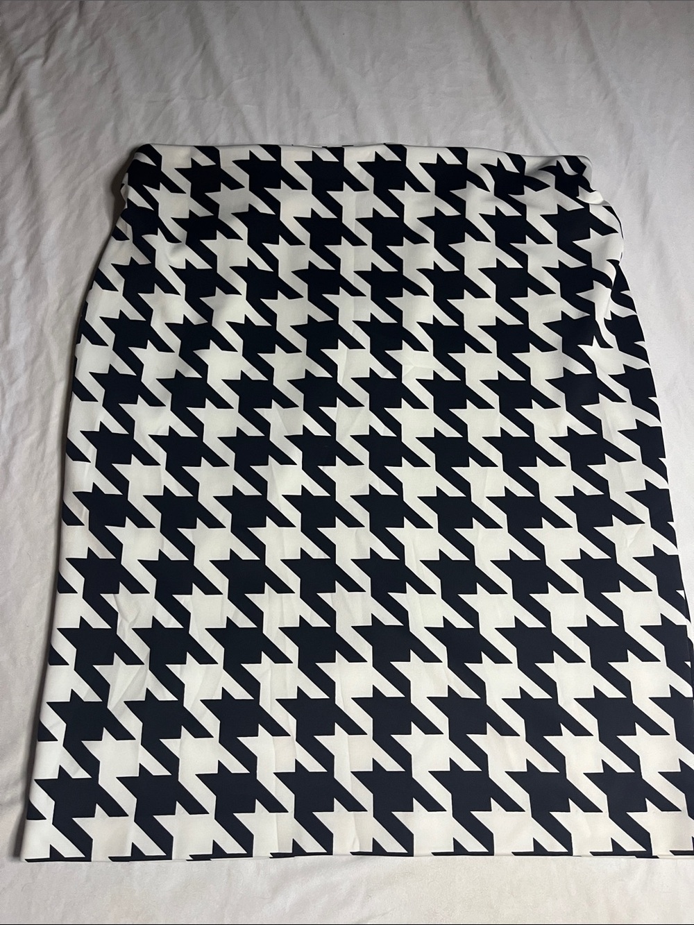 Worthington Women Houndstooth Print Skirt